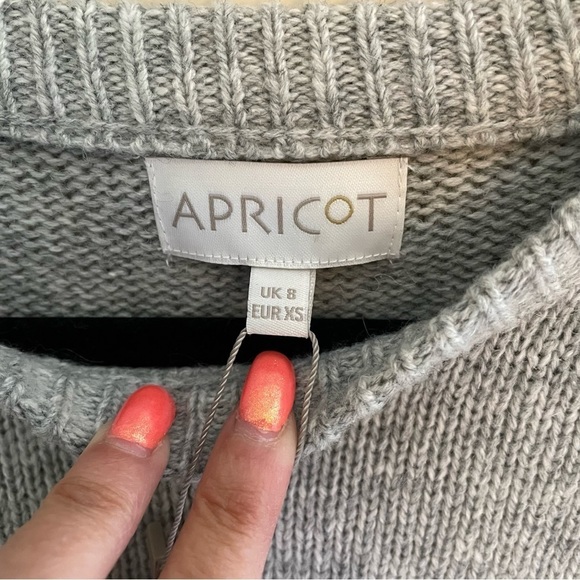 APRICOT Mom and Baby Penguin Knit Sweater, Size XS - Picture 5 of 7